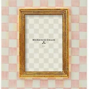 MACKENZIE-CHILDS Courtly Check 5" x 7" Glass Frame